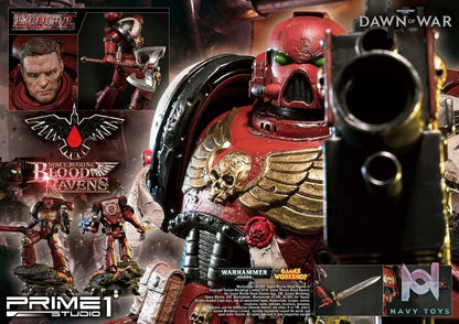 Prime 1 Studio – Premium Masterline Warhammer 40,000: Dawn of War III Space Marine Blood Ravens PMWH40K-02 PMWH40K-02DX (Licensed)