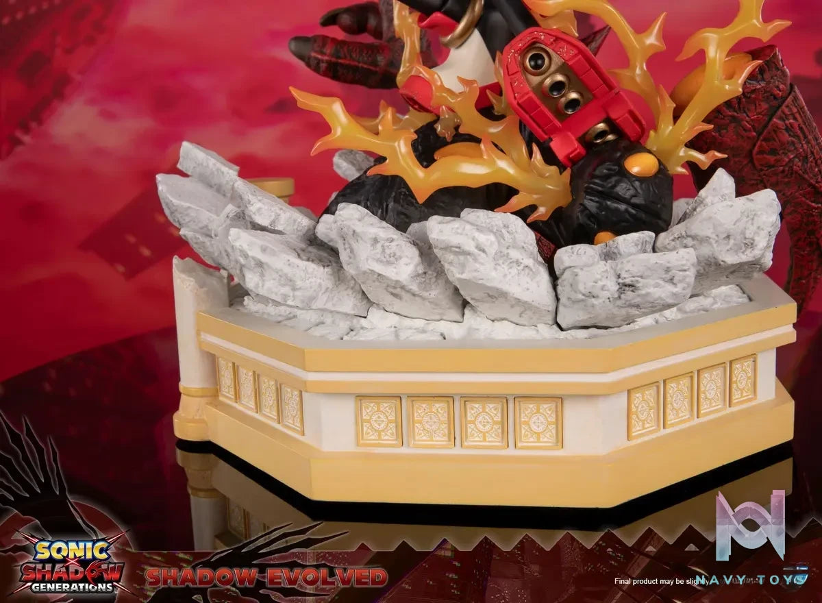 First 4 Figures Studio – Resin Collectible Sonic & Shadow Generations Shadow Evolved (Licensed)