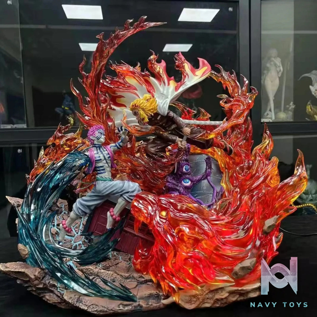 LX Studio – Demon Slayer Rengoku Kyojuro VS Akaza