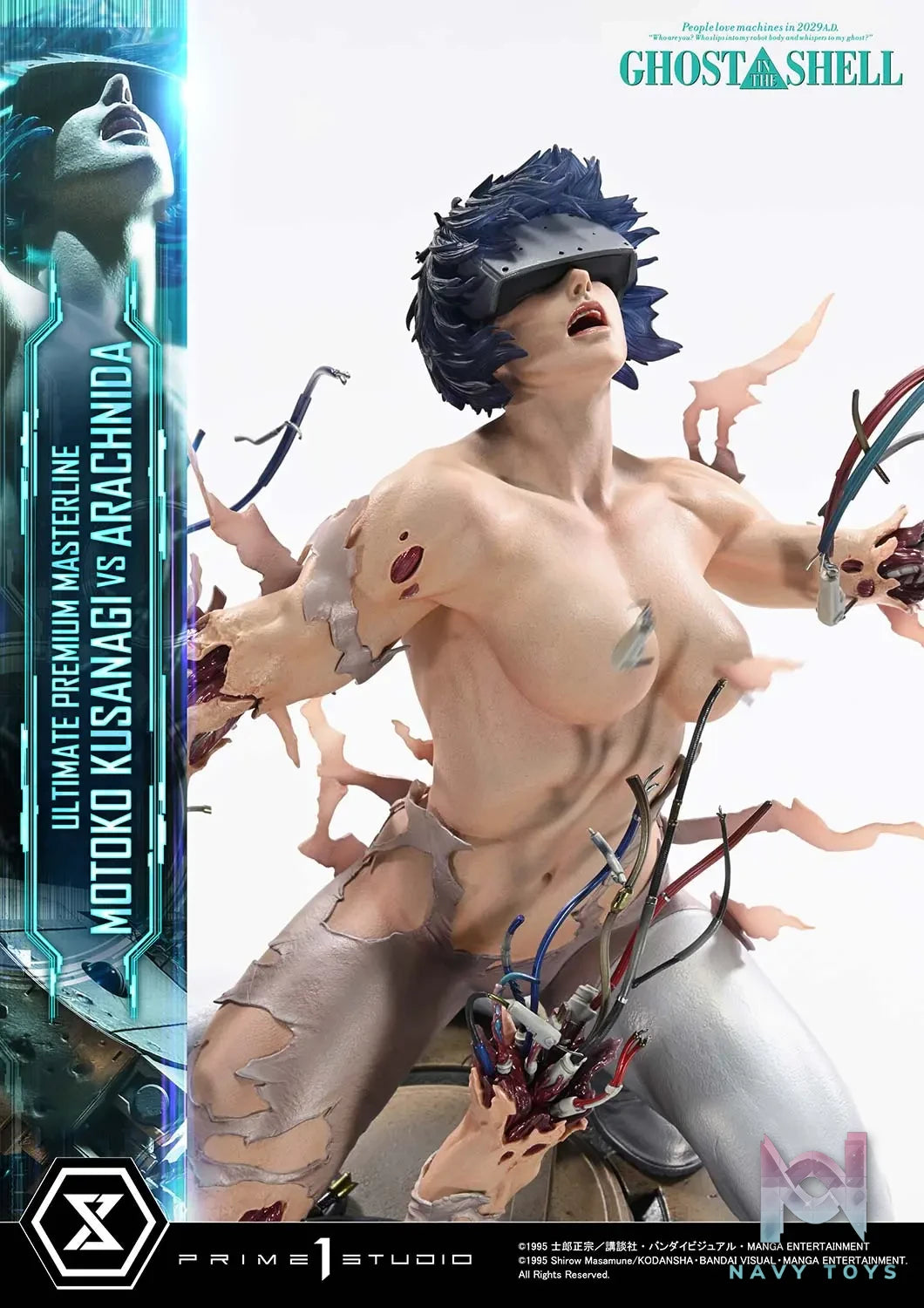 Prime 1 Studio – Ghost in the Shell Motoko Kusanagi VS Arachnida (Licensed) UPMGITS-02 UPMGITS-02S UPMGITS-03