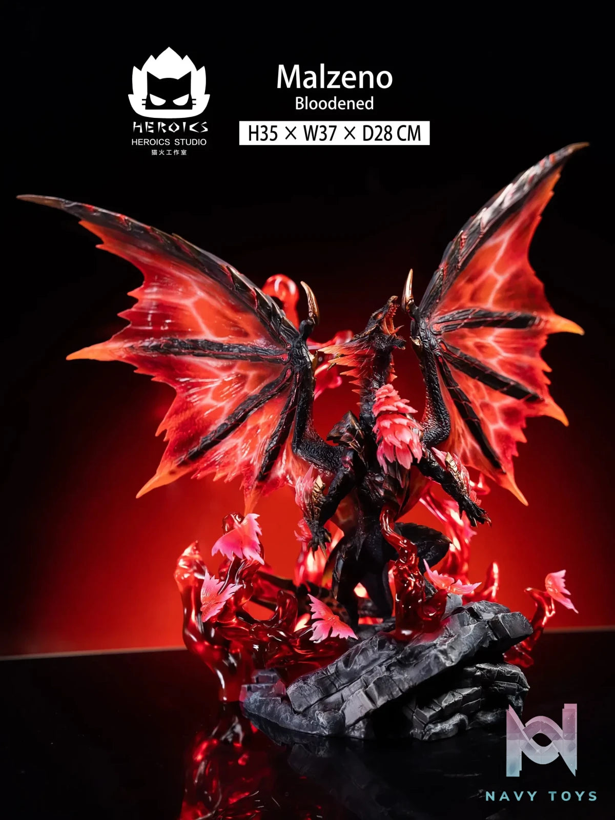 Heroics Studio & Dragon Frontier Studio – Monster Hunter Bloobened Malzeno