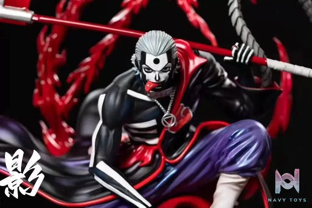 YING Studio - Naruto Hidan Curse Technique: Death Controlling Possessed Blood resin statue Navy Toys anime figure