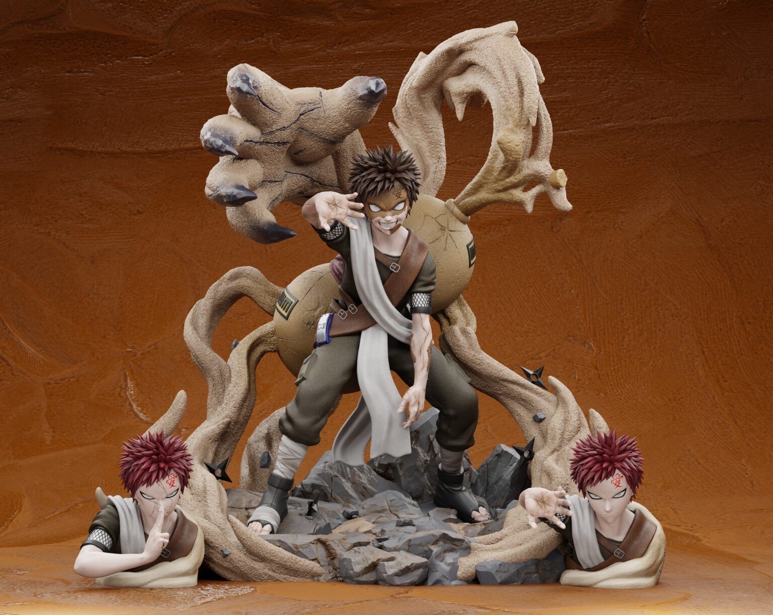 Gaara - Naruto - Player 1 Studio resin statue Player 1 Studio anime figure