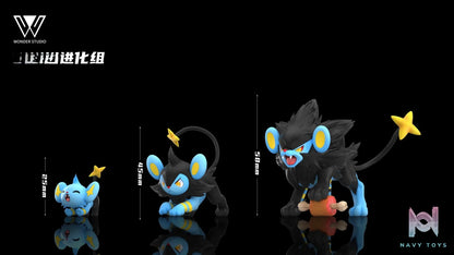 Wonder Studio – Luxray Evolution Group Pokémon