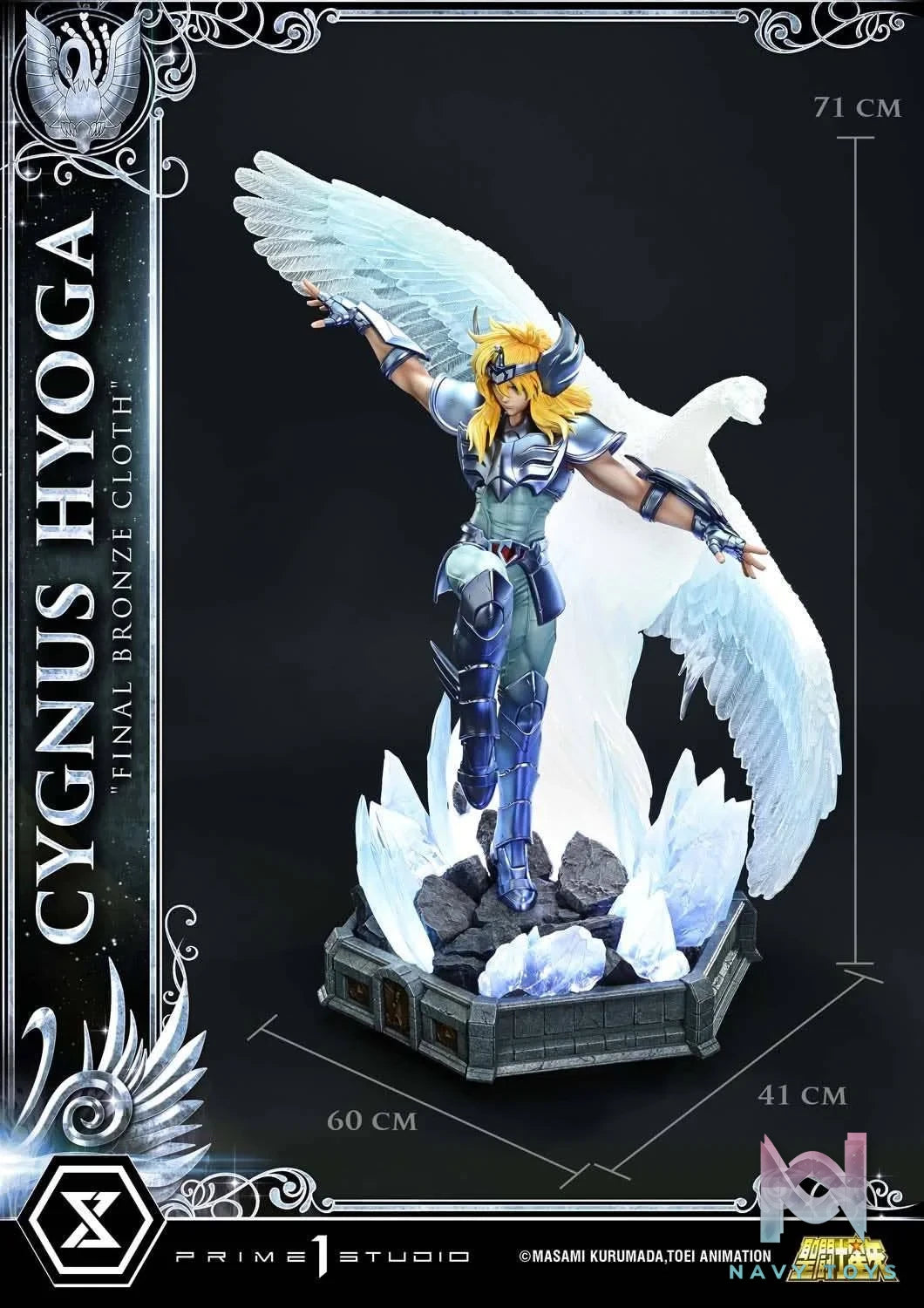 Cygnus Hyoga resin statue prime 1 studio anime figure
