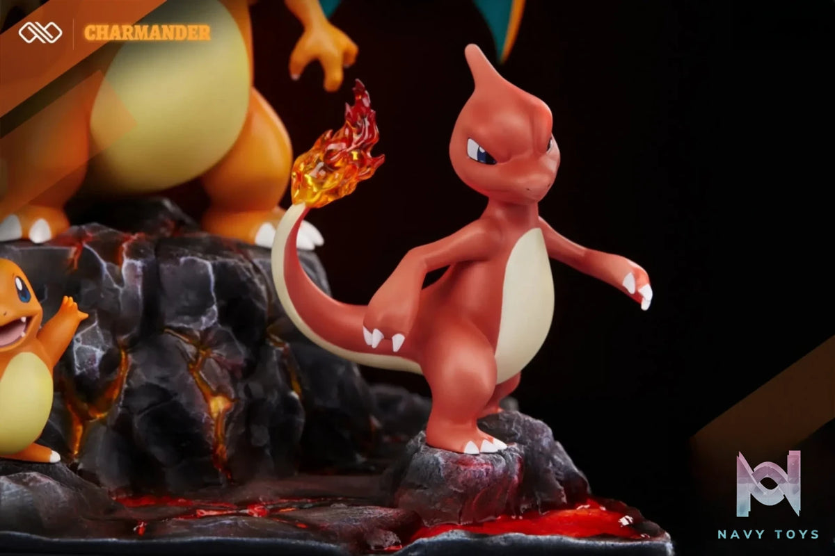 Infinite Studio – Pokémon Charmander evolution group