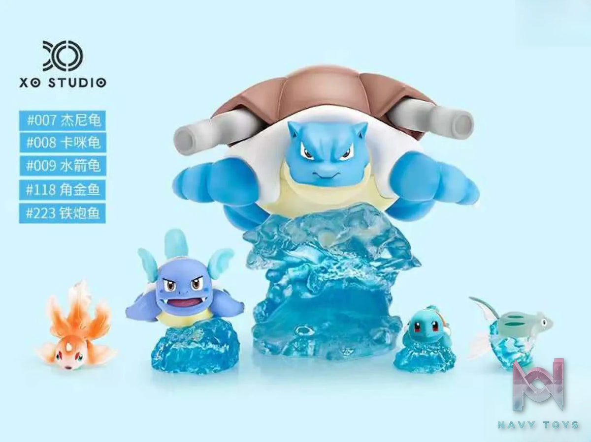 XO Studio – Pokémon Blastoise Evolution Group