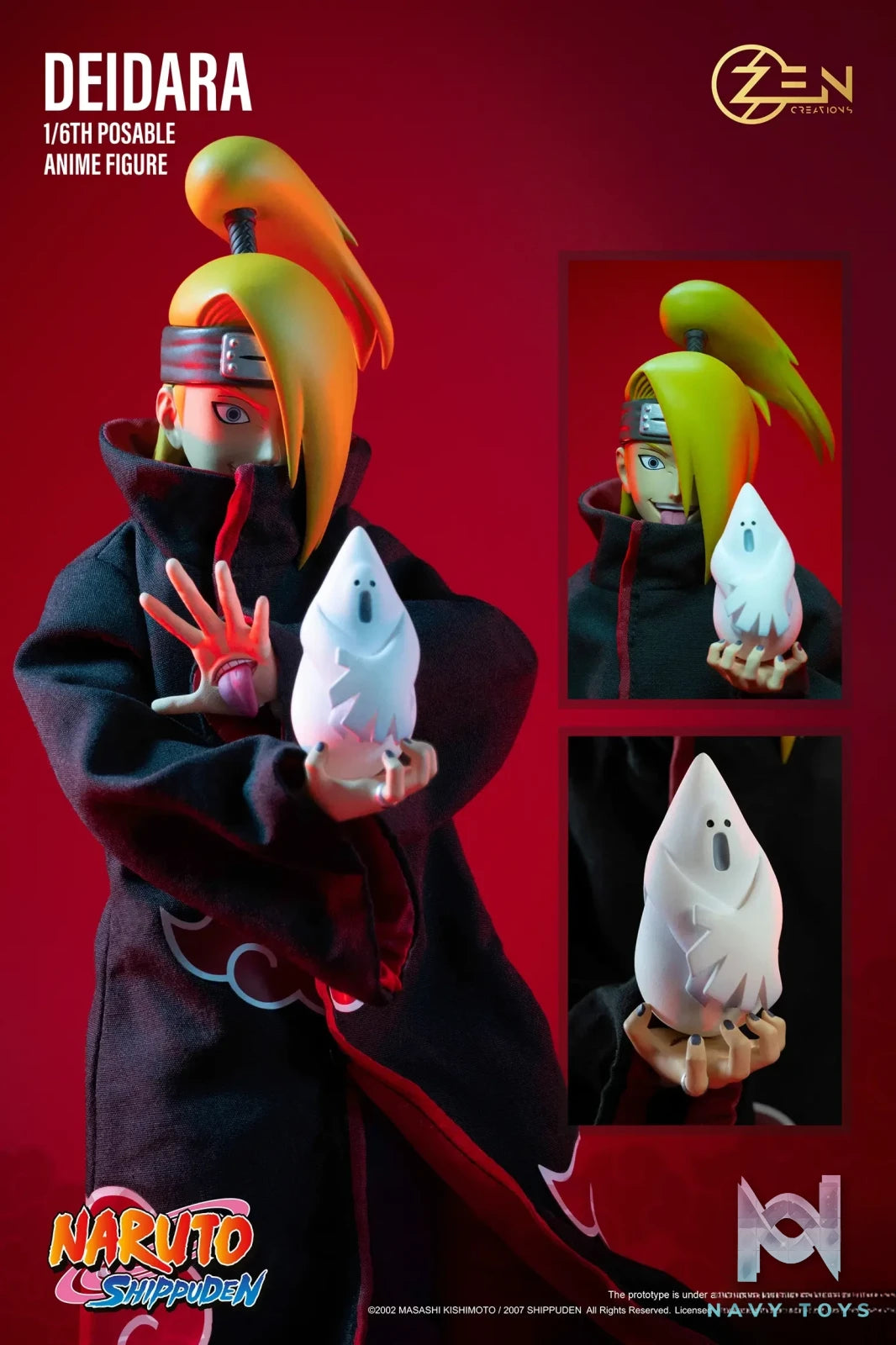 Zen Creations Studio – Naruto 1/6 Posable Anime Figure (PAF) Deidara