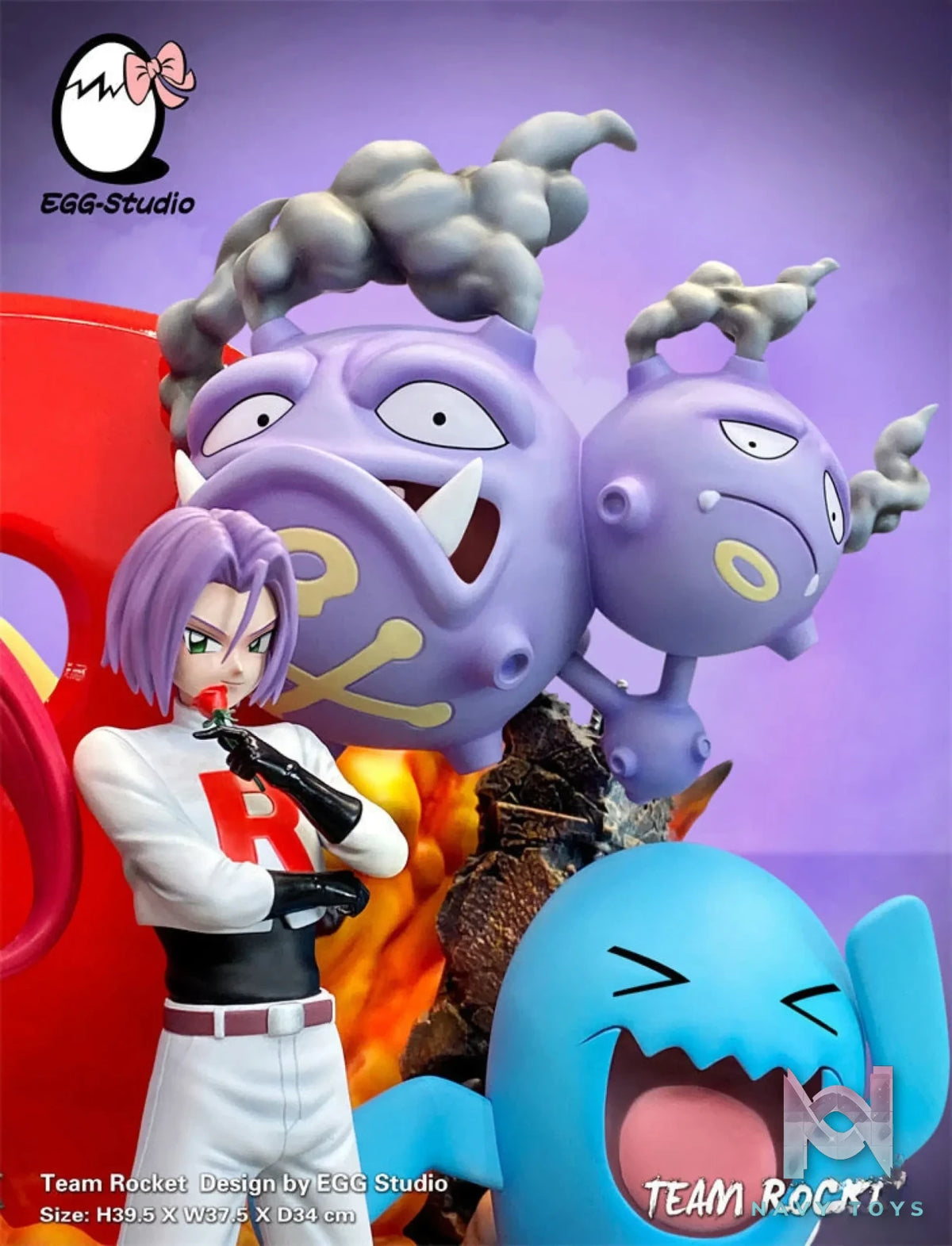 EGG Studio – Pokémon Team Rocket Jessie and James
