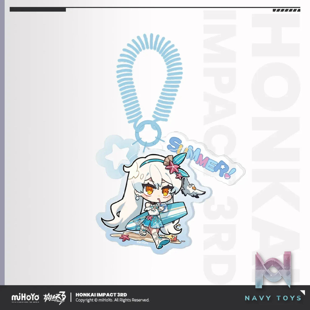 miHoYo – Honkai Impact 3rd Summer Companions Series Acrylic Charm (Licensed)