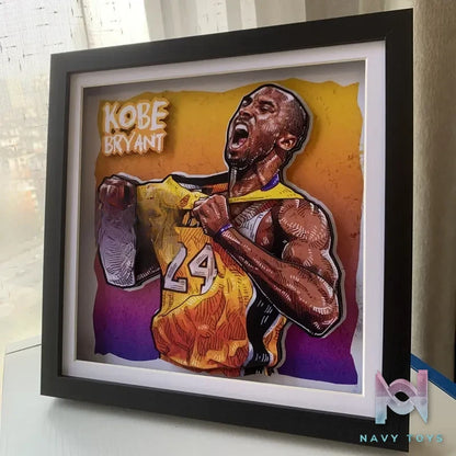 KALA HOME Studio – Kobe Bryant #02 3D Decorative Painting NBA