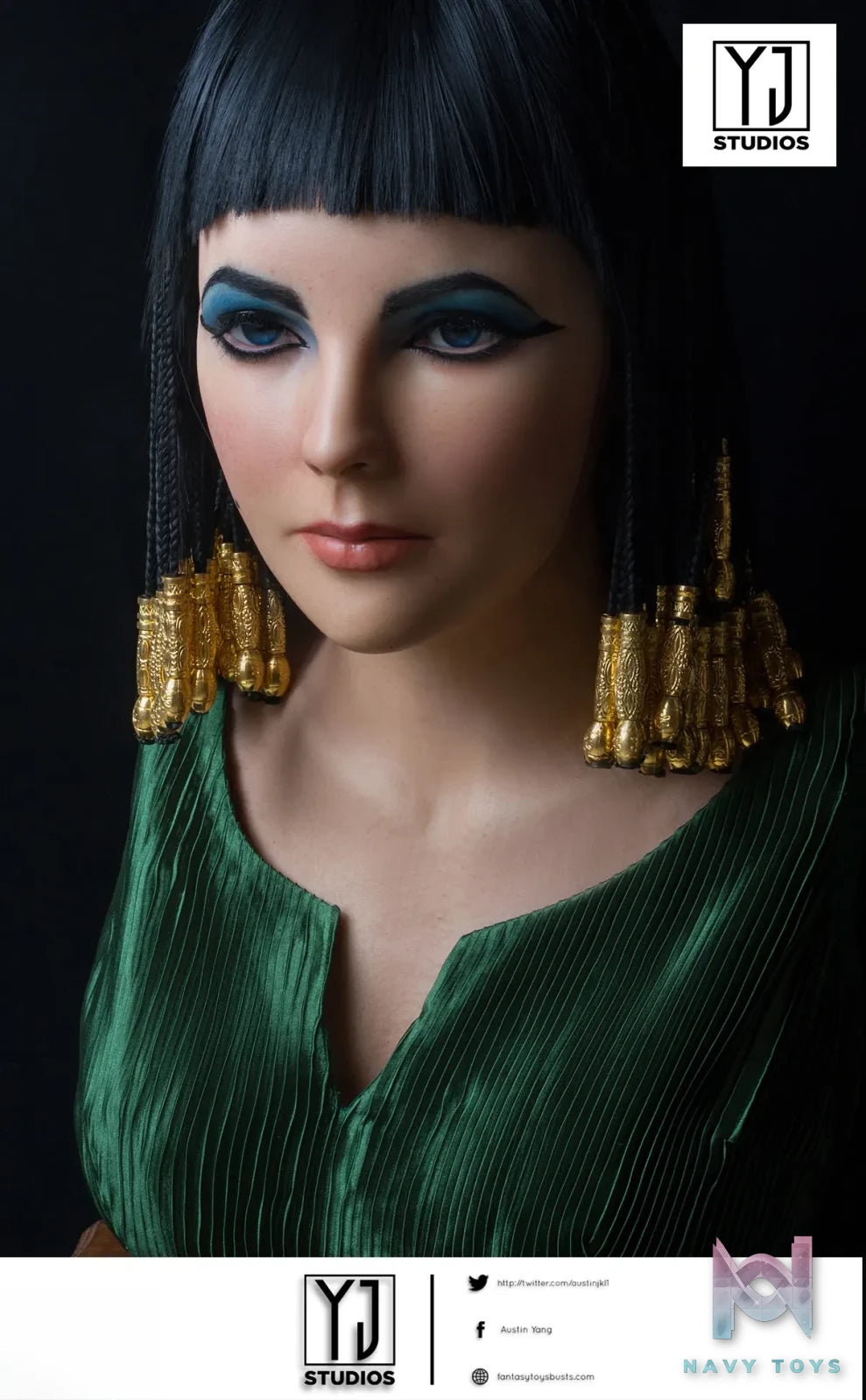 YJ Studio – Cleopatra 1/1 Bust Cleopatra
