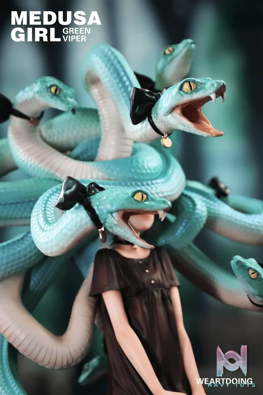 WeArtDoing Studio – Medusa Girl-Green Viper X Crimson Viper (Licensed)