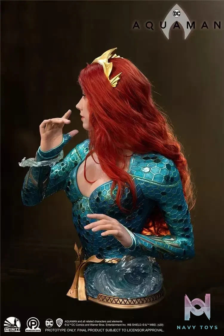 Infinity Studio – DC Aquaman Mera 1:1 Life-Size Bust (Licensed)