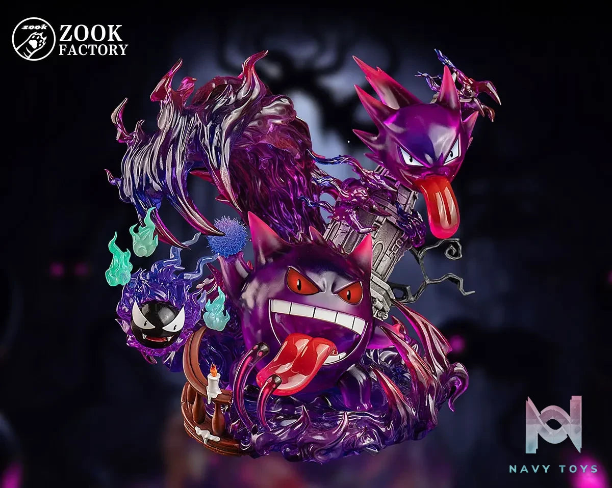 ZooK Factory Studio – Pokemon Gengar Evolution Set