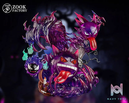 ZooK Factory Studio – Pokemon Gengar Evolution Set