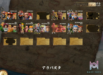 Yz Studio – One Piece Alabasta Chapter 039 Mr.9 & Miss.Wednesday Weiwei