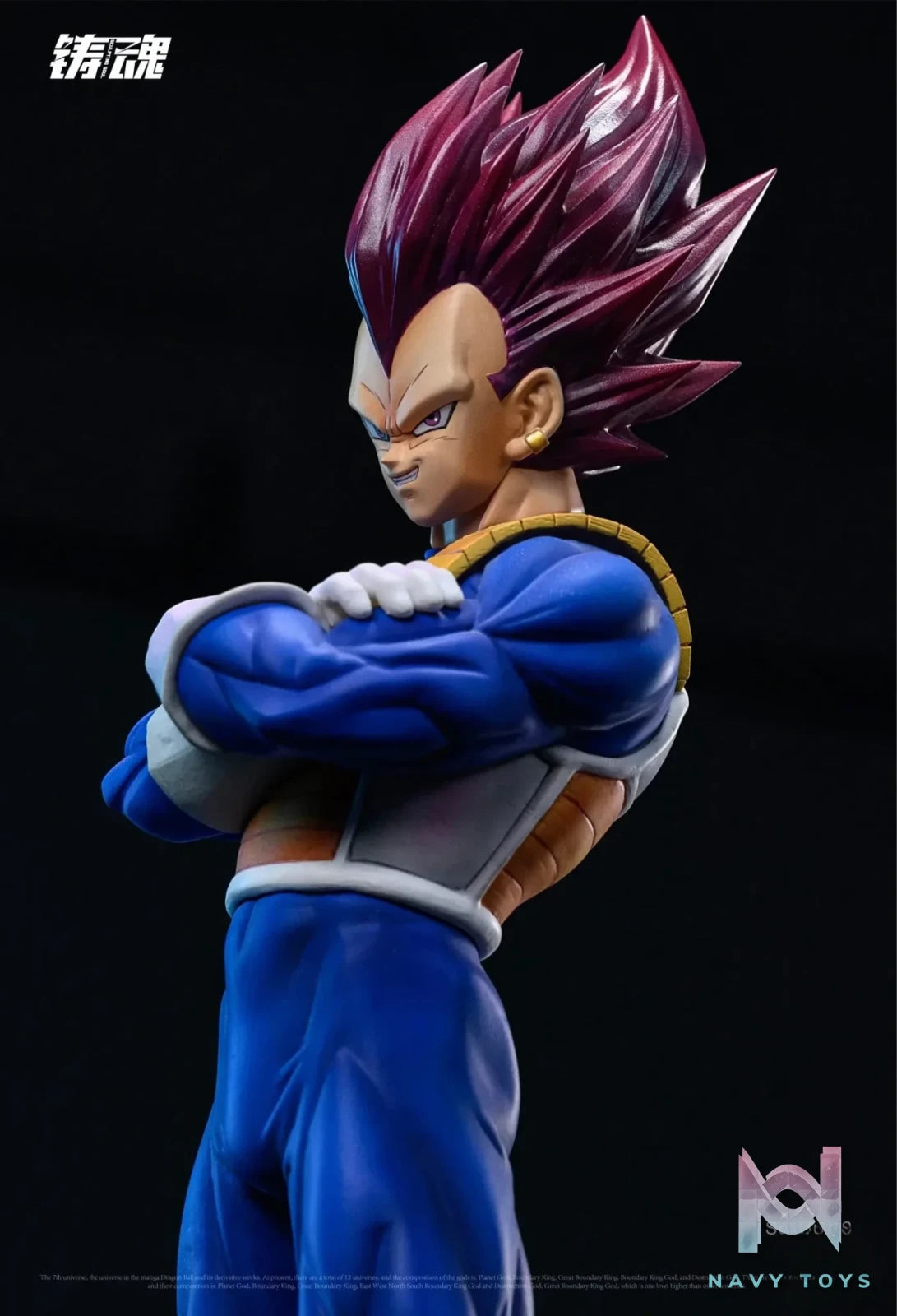 Sculpting Soul Studio - Super Warriors of Universe 7 (Goku, Vegeta, Gohan, Piccolo, Broly) resin statue Navy Toys anime figure