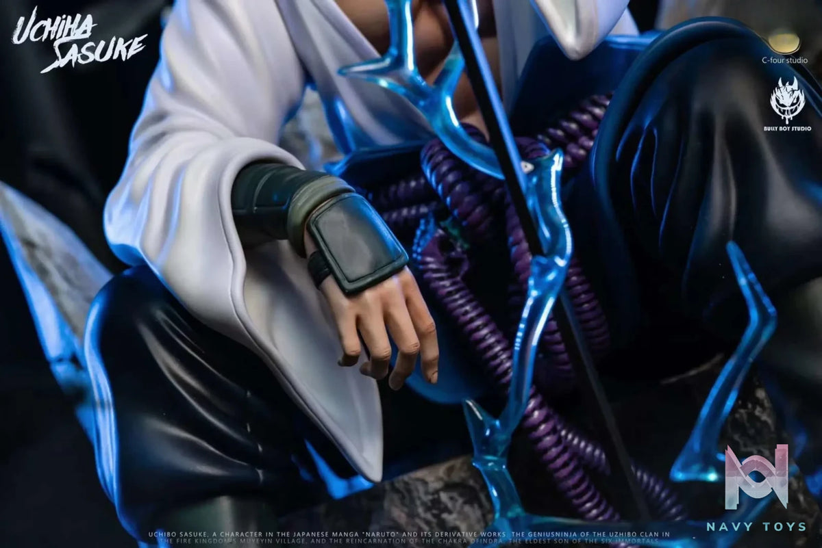 BBS Studio & C4 Studio – Naruto Seated Uchiha Sasuke