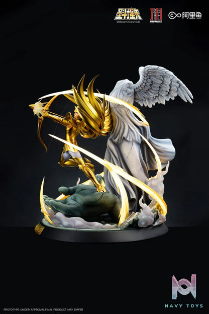 JIMEI PALACE Studio – Saint Seiya: Twelve Gold Sagittarius Aeolus Statue (Licensed)