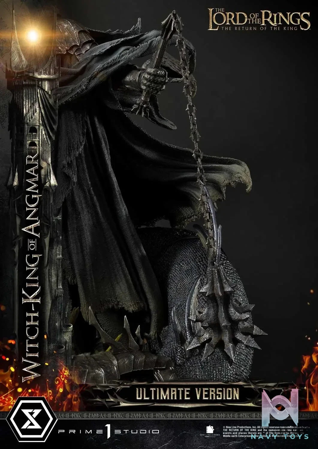 Prime 1 Studio – Premium Masterline The Lord of the Rings: The Return of the King (Film) Witch-King of Angmar PMLOTR-10 PMLOTR-10UT (Licensed)