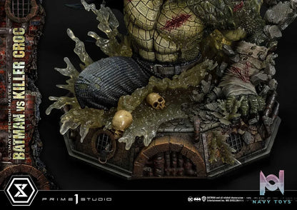 Prime 1 Studio – Ultimate Premium Masterline Batman (Comics) Batman Versus Killer Croc UPMDC-07 UPMDC-07DX UPMDC-07DXS (Licensed)