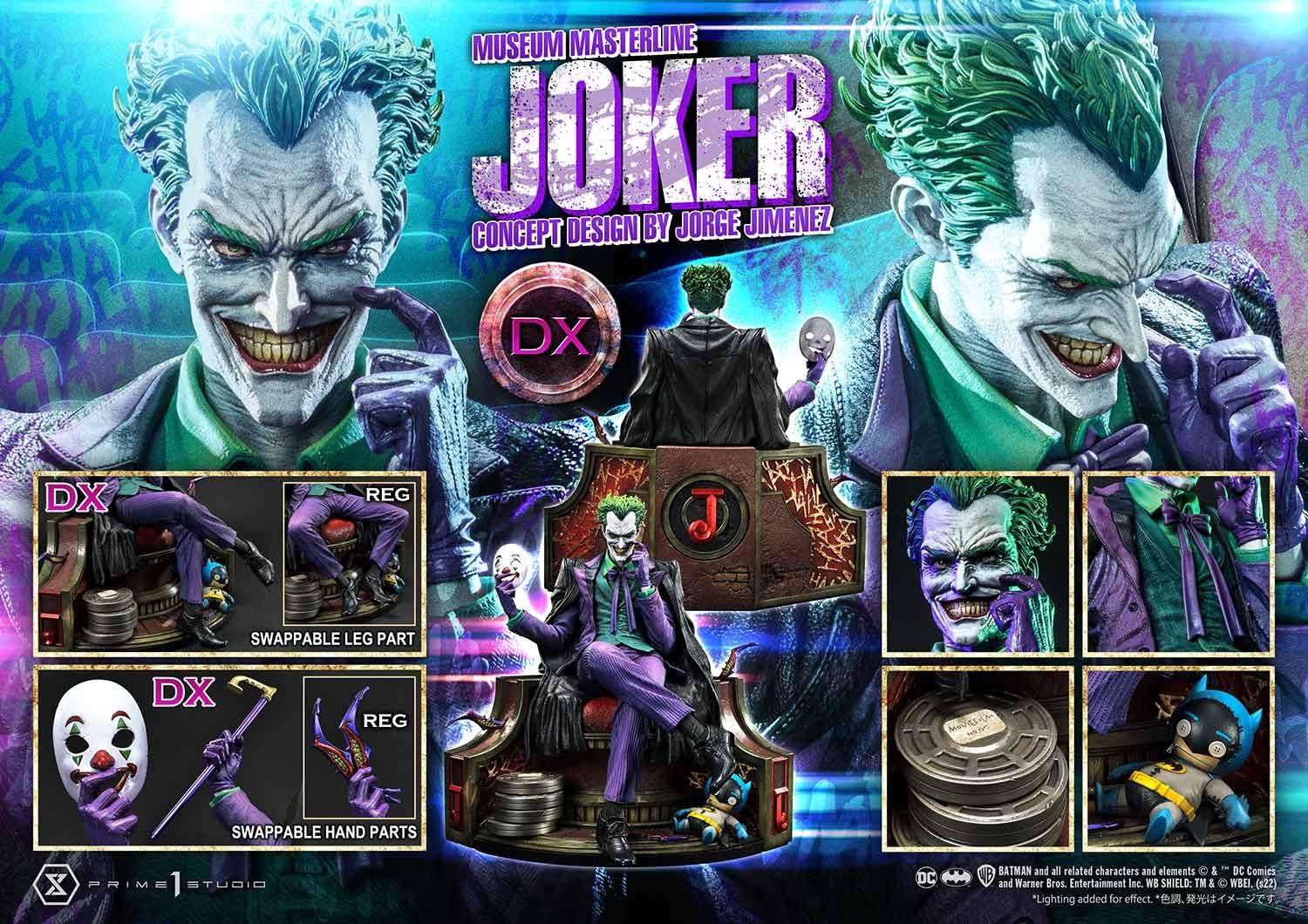 The Joker - Batman - Prime 1 Studio (MMDC - 55DXS) resin statue Prime 1 Studio anime figure