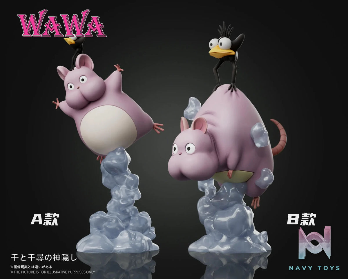 WAWA Studio – Spirited Away Hayao Miyazaki Desk Decoration Series Flying Boh Mini Figurine