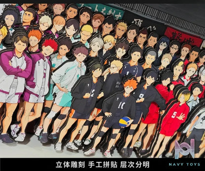 KALA HOME Studio – Haikyu!! Multiple Characters #09 3D Decorative Painting Haikyu!!
