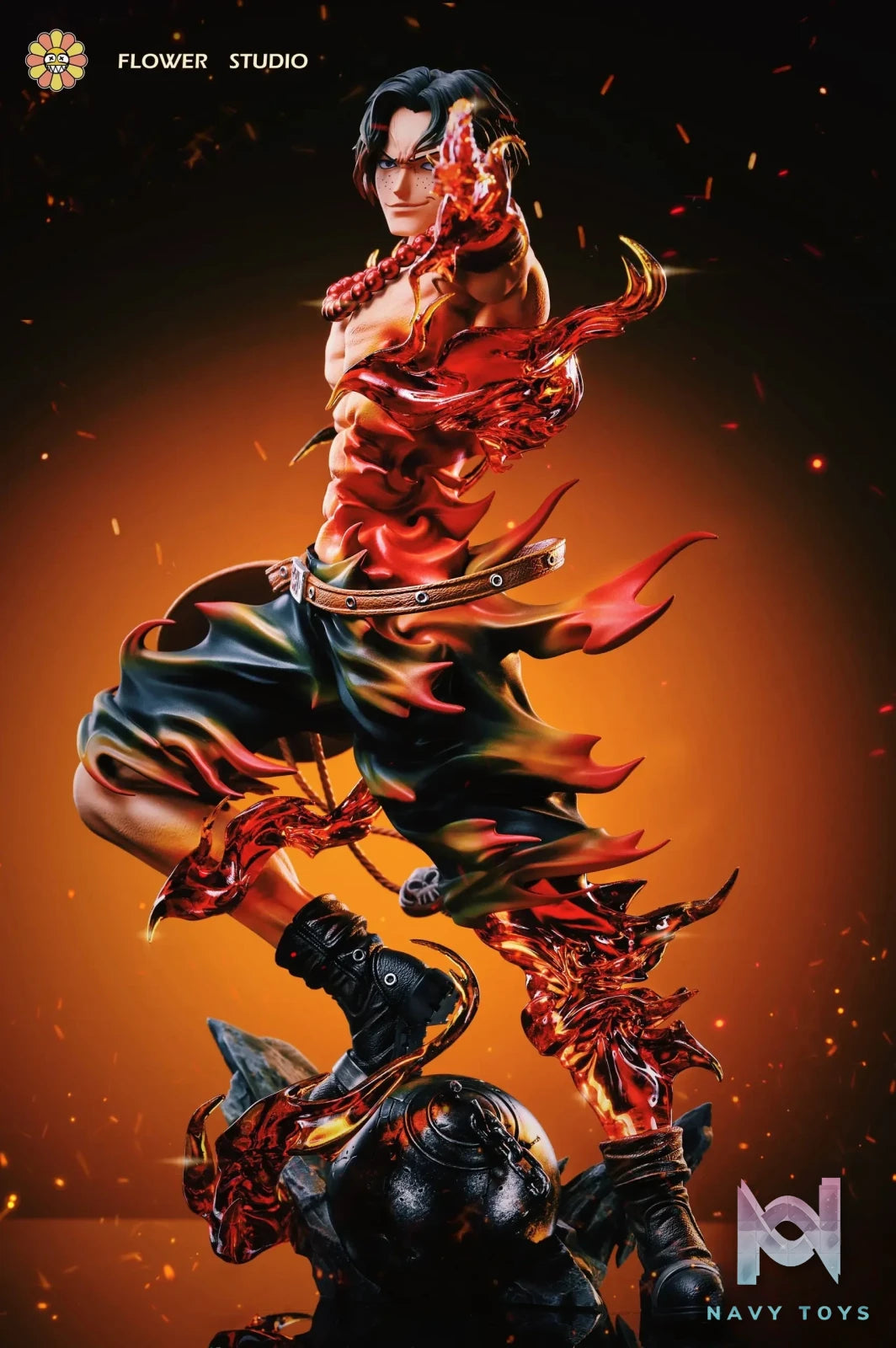 Flower Studio – One Piece Flame Ace