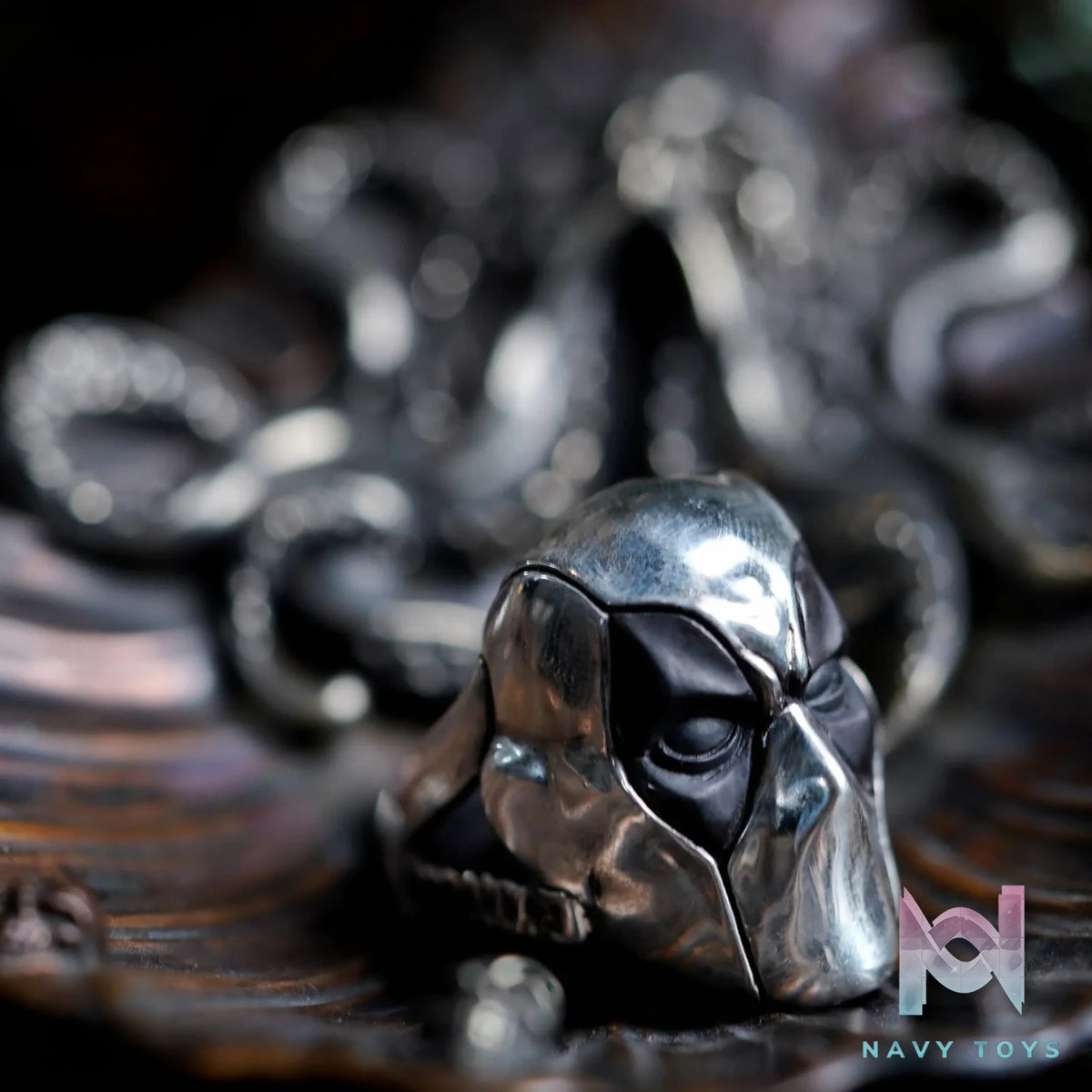 Raven Studio (silver jewelry) – Marvel’s Talkative Deadpool Ring Marvel