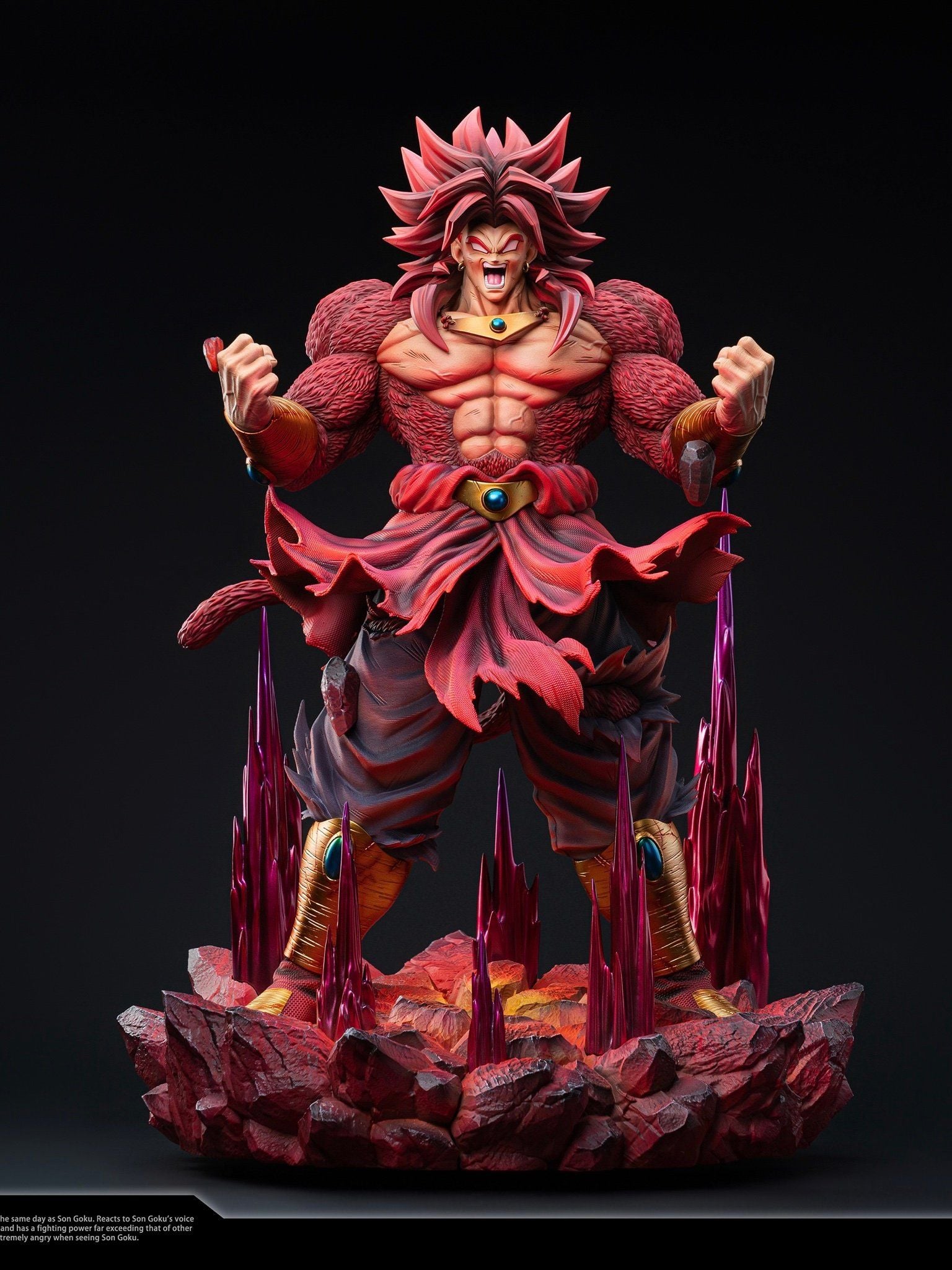 Broly Super Saiyan 4 - Dragon Ball - Dark Eyes Studio resin statue dark eyes Studio anime figure
