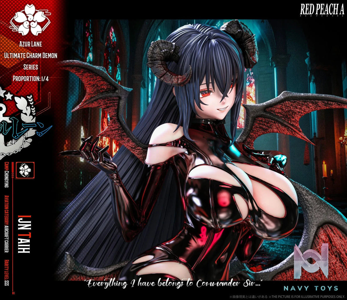 Red Peach A Studio – Azur Lane Succubus Taihou