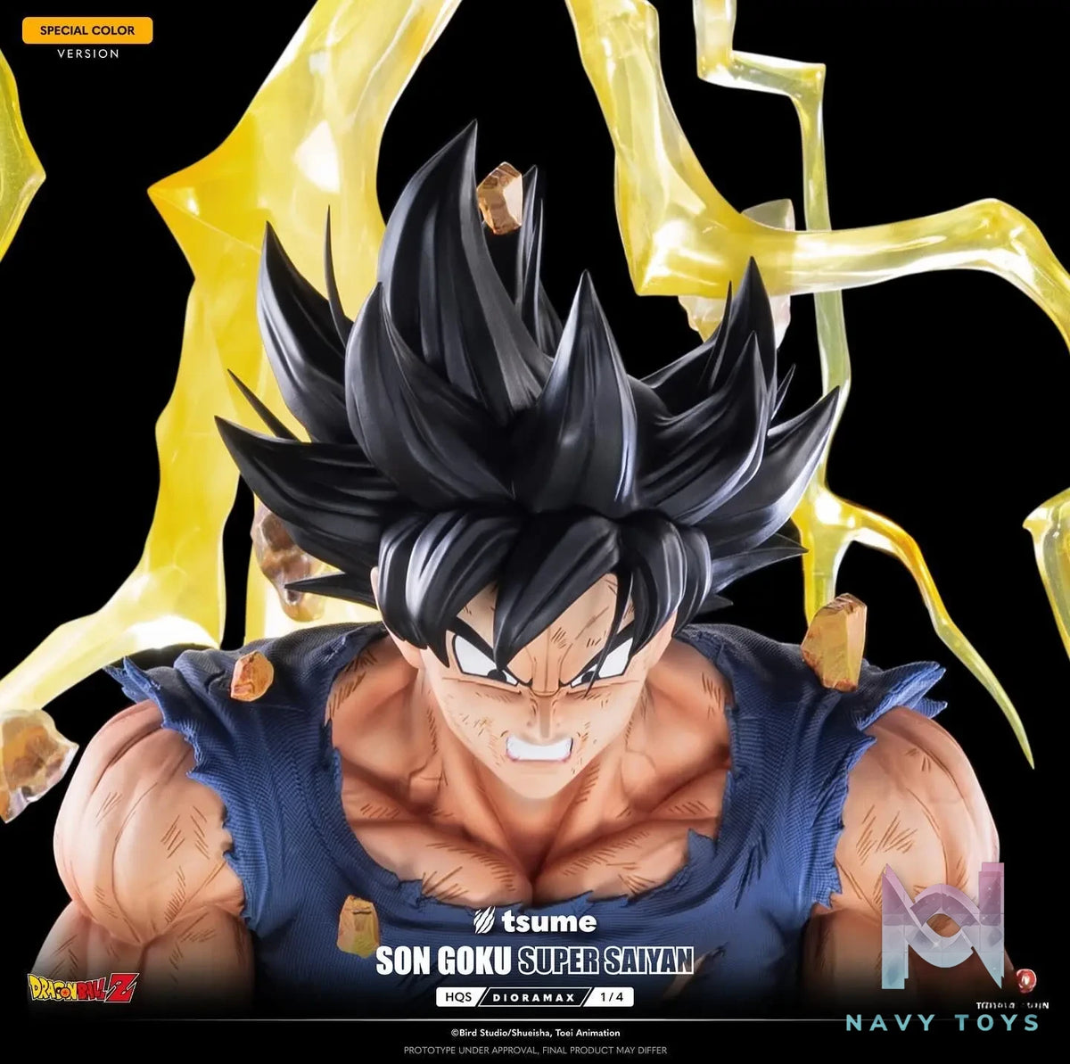 Tsume Studio – Dragon ball Son Goku Super Saiyan HQS Dioramax (Licensed)