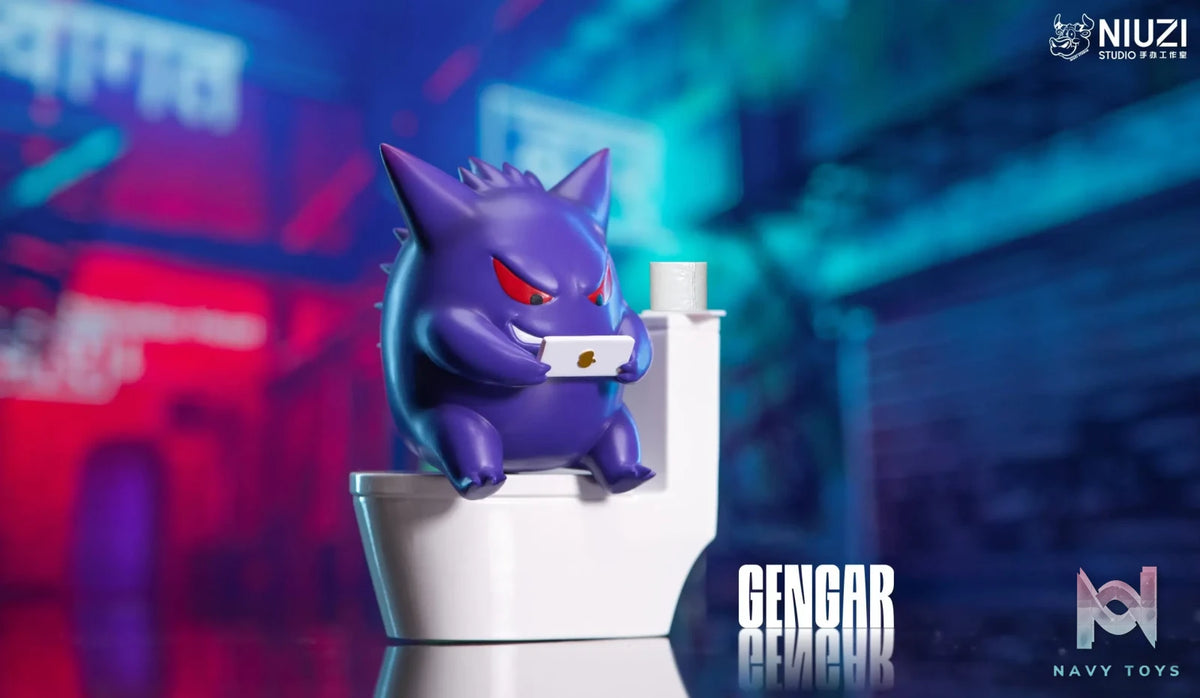 NIUZI Studio – Pokémon Toilet Gengar Ornament