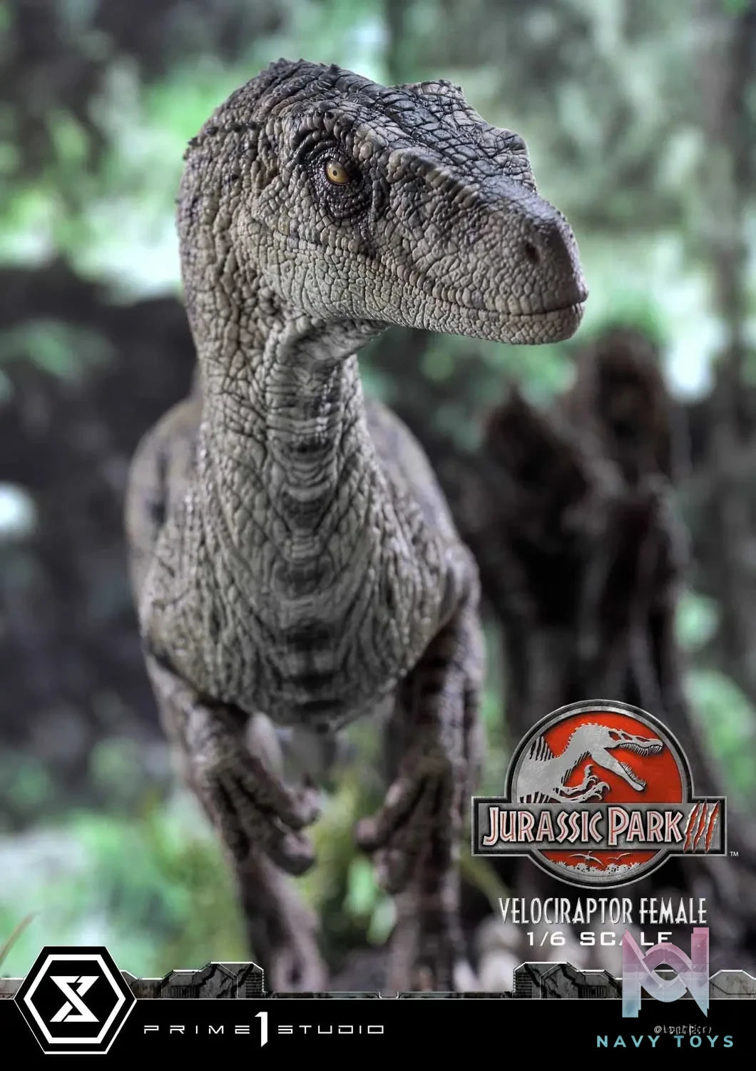 Prime 1 Studio – Legacy Museum Collection Jurassic Park III (Film) Velociraptor Female LMCJP-11 LMCJP-11S (Licensed)