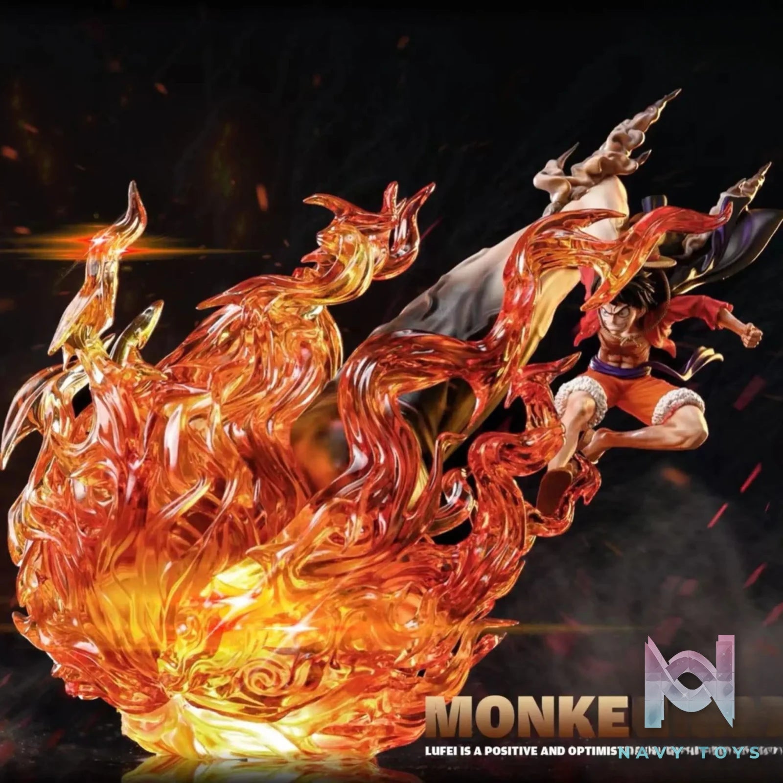 BT Studio – One Piece Red Roc Luffy