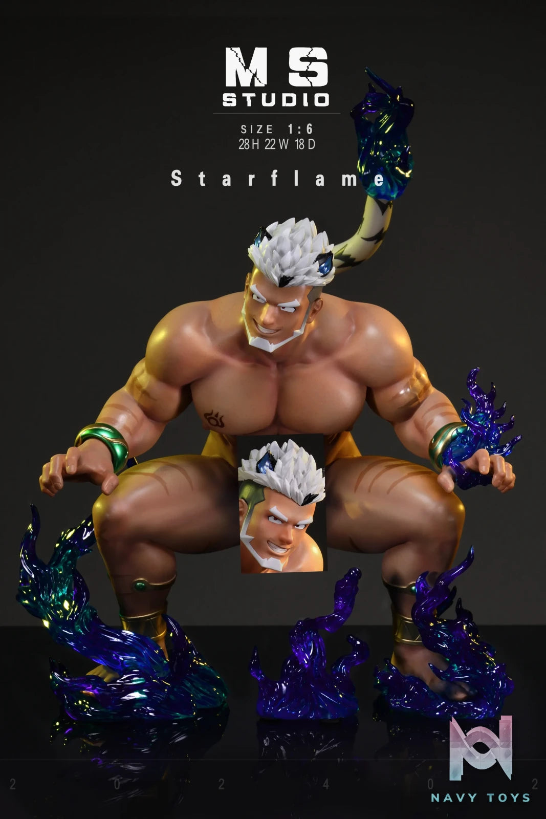 MS Studio (Male) – GYEE Alcander-Starflame Statue