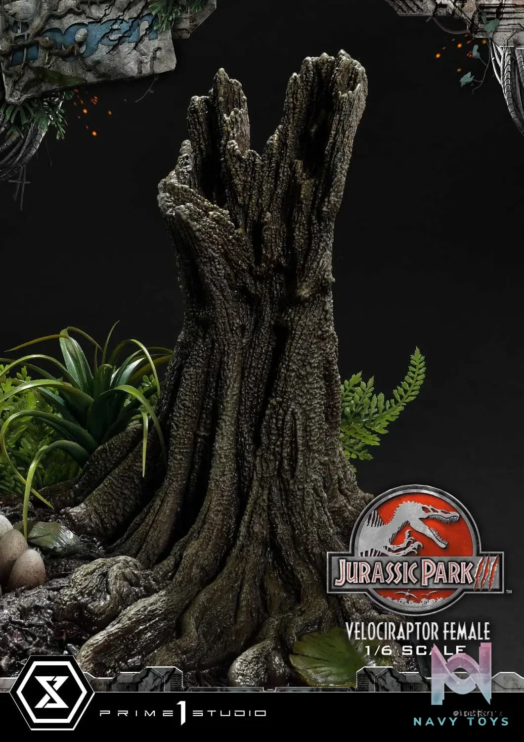 Prime 1 Studio – Legacy Museum Collection Jurassic Park III (Film) Velociraptor Female LMCJP-11 LMCJP-11S (Licensed)