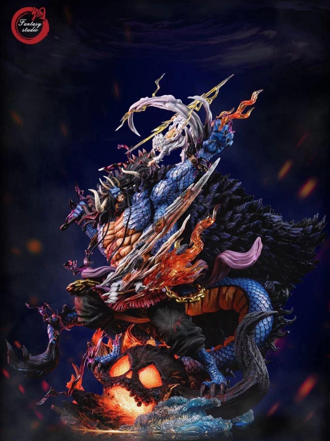 Luffy Nika VS Kaido - One Piece - Fantasy Studio resin statue Fantasy Studio anime figure