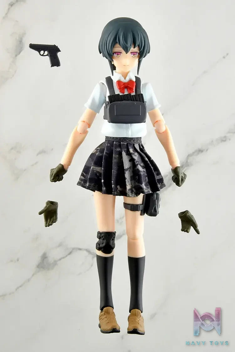 Tomytec – figma LittleArmory Armed JK: Variant D2 X E2 X F2 X figmaPLUS LittleArmory Armed JK Variant Loadout Set 4, Code: URBEX (Licensed)
