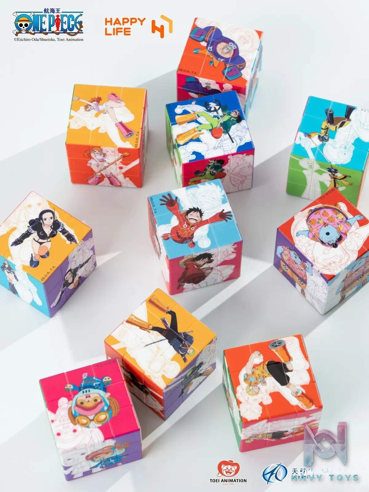 HAPPY LIFE Studio – One Piece Cube Blind Box HL-030111