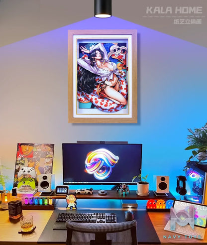 KALA HOME Studio – Boa Hancock 3D Decorative Painting One Piece