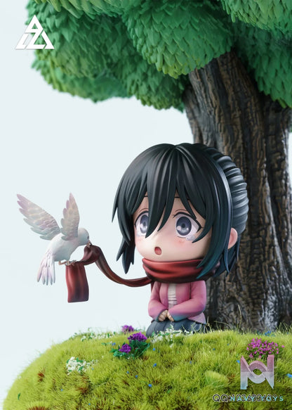 AZ Studio – Chibi Figure Mikasa Under the Tree Attack on Titan