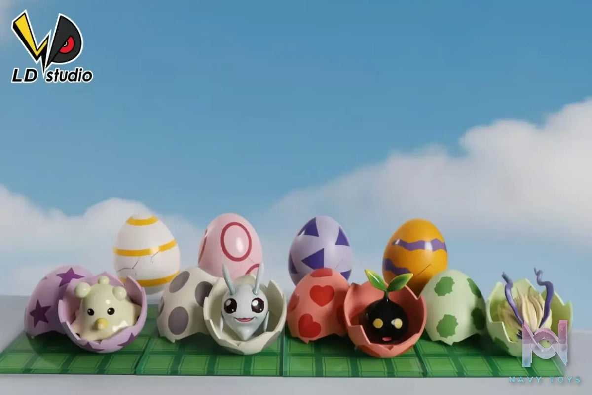 LD Studio – Digimon Series Bubbmon & Pichimon & Nyokimon & Yuramon