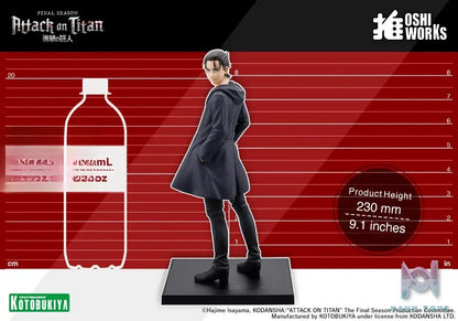 Kotobukiya – OSHI WORKS Attack on Titan The Final Season Eren Yeager The Final Season ver. Complete Figure (Licensed)