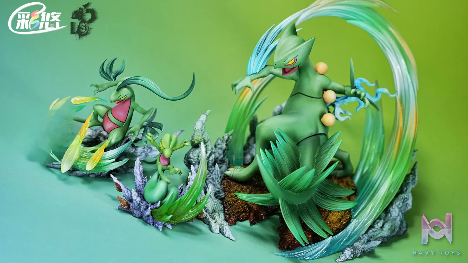 Cai You Studio – Sceptile Evolution Set Pokémon