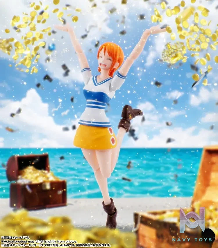 BANDAI – Bandai Souls SHF Adventure Prologue One Piece Luffy Nami Action Figure