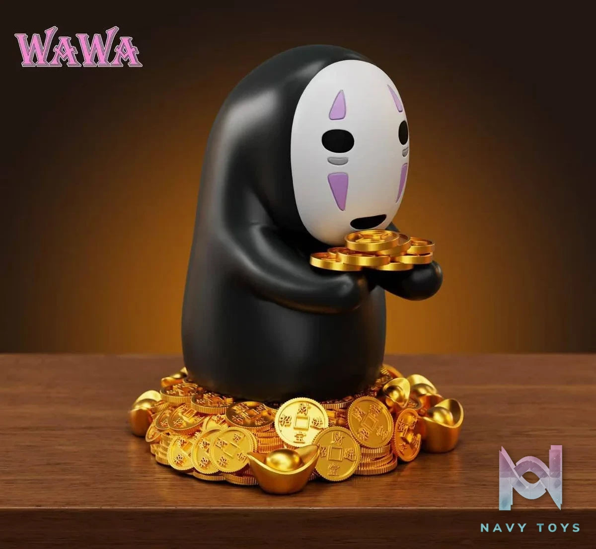 Lucky No Face resin statue WAWA Studio anime figure