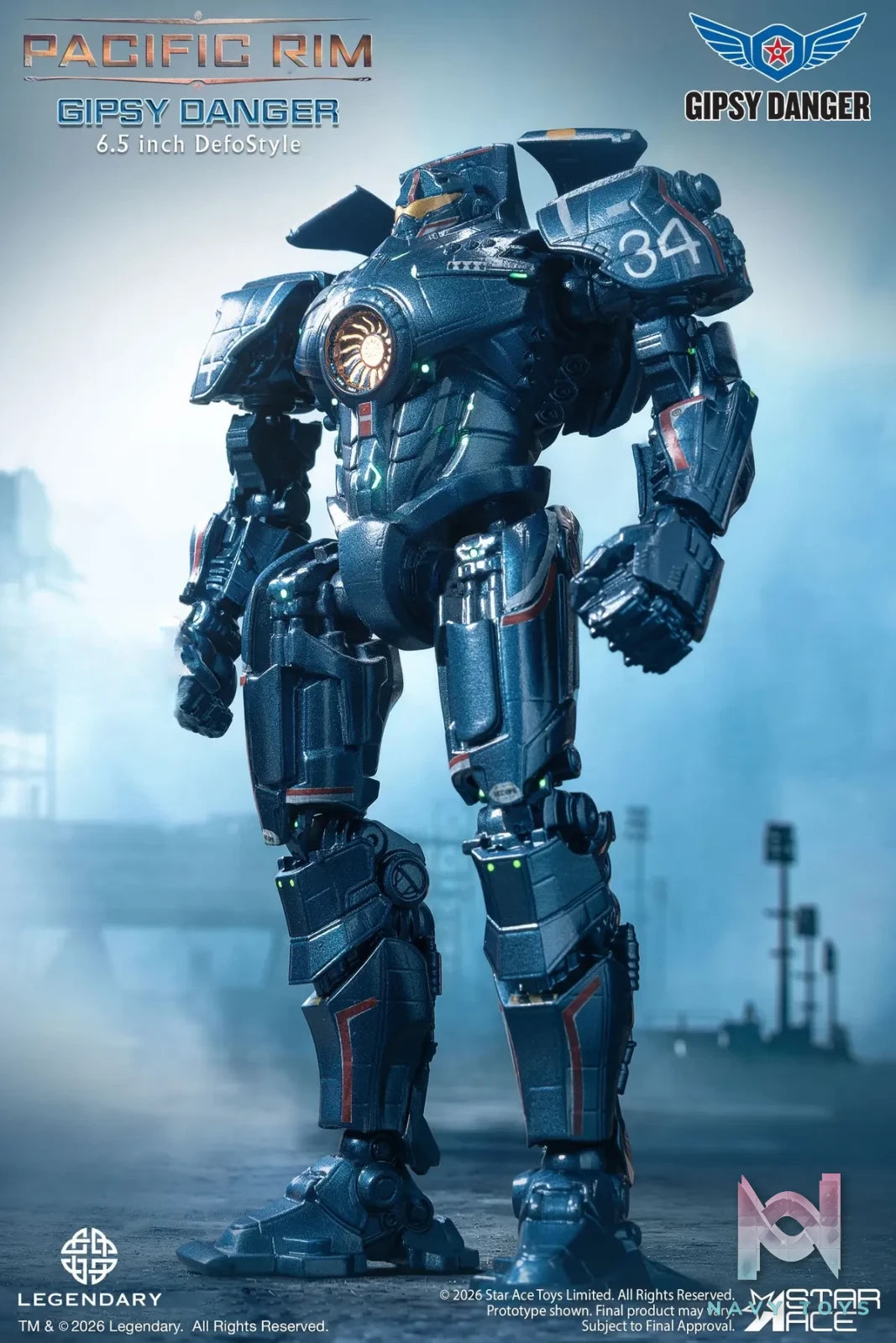 Star Ace Toys – Pacific Rim DefoStyle Gipsy Danger X Cherno Alpha SA7011 SA7012 SA7013 SA7014 SA7015 (Licensed)